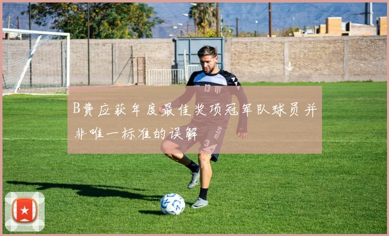 B费应获年度最佳奖项冠军队球员并非唯一标准的误解